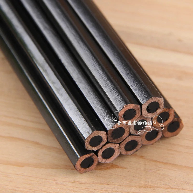 Maries Wood Charcoal pencil 6 pencils/lot soft/neutral/ hard  sketch painting artist drawing art supply professional quality image 5