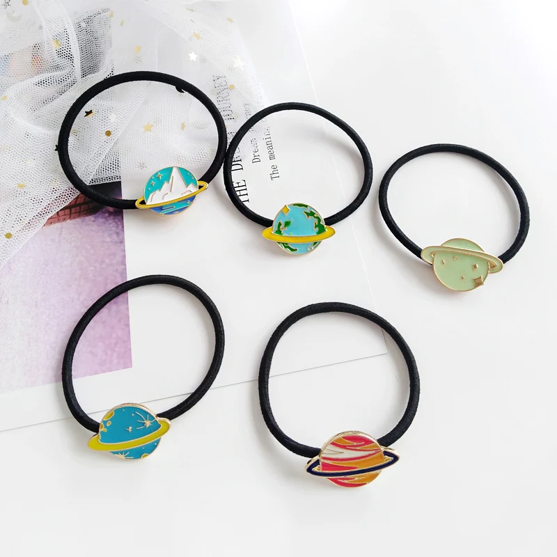 H059 Cartoon Sweet Cute Animal Rabbit Bear Unicorn Cat Planet Astronaut Hair Band Hair Accessary Wholesale view 3