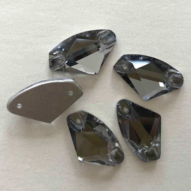 YANRUO 3256 Galaktische Glaskristallsteine zum Aufnähen von Kleidung, Kleid, Strasssteinen, Diamant, DIY – Detail 12