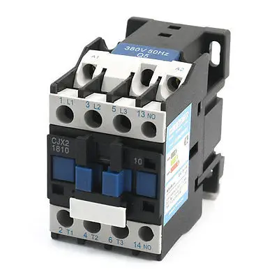 

CJX2-1810 35mm DIN Rail Mount Electric AC Контактор 380V Coil 32A