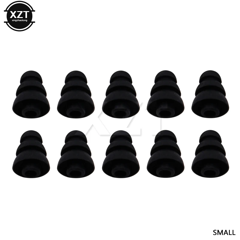 Newst สามชั้นซิลิโคนหูฟังครอบคลุมหมวกเปลี่ยนหูฟัง Bud หูฟัง Eartips หูฟัง Ear Pads เบาะ