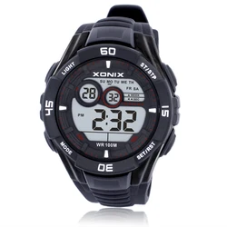 GOLDEN Brands  Good Quality Swimming Diving Alarm Countdown Waterproof 100m Outdoor Watches Sport Digital Chronograph Men JK