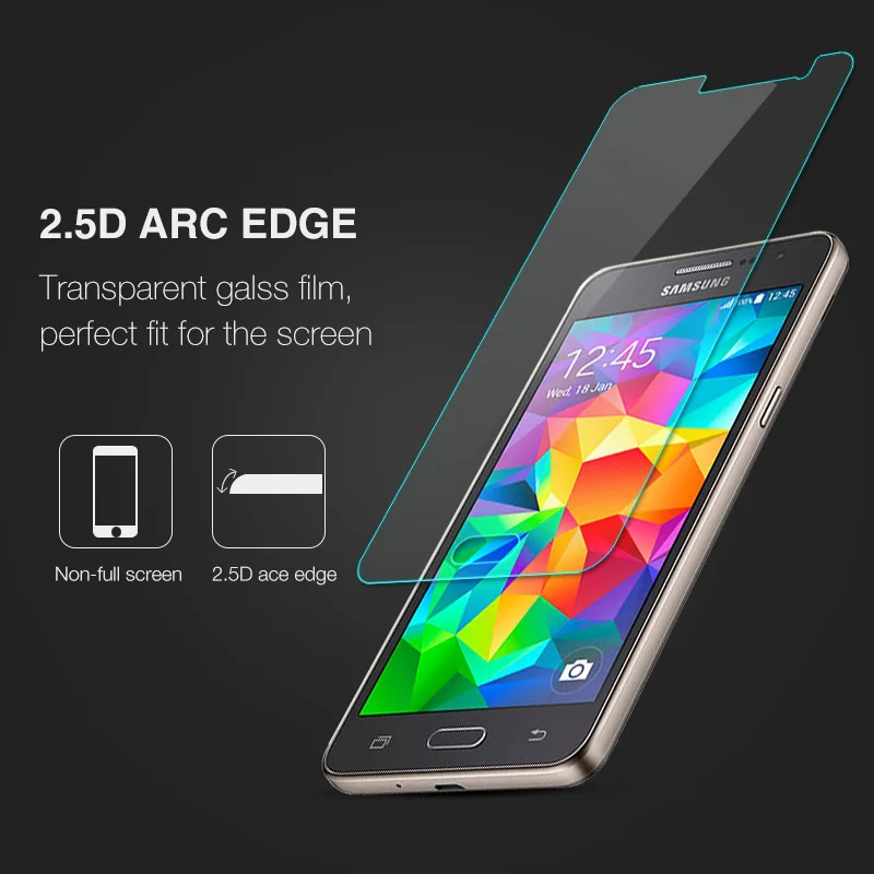 Nicotd Tempered Glass For Samsung Galaxy Grand Prime G5308 Screen Protector Film on G530 G531 G5308 G530H G531F G531H SM-G531