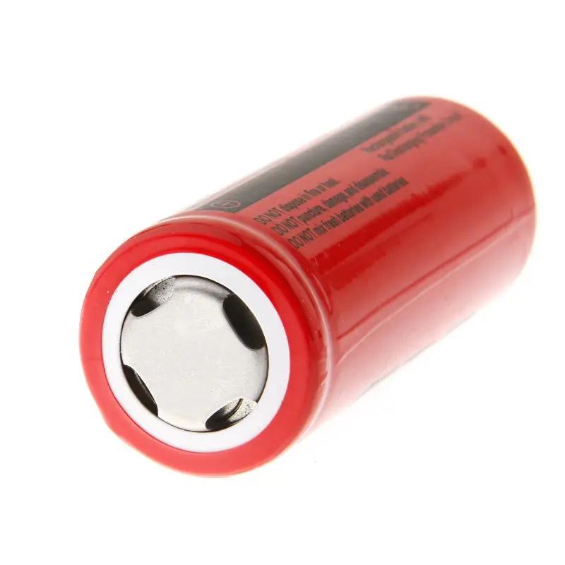 充電式リチウム電池26650,8800mAh,3.7V,26650 V,LED懐中電灯用,充電式,アキュムレータ,26650