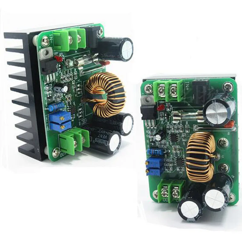 DC/DC Boost Converter 10-60V to 12-80V Step-up Voltage Regulator 600W Auto Power Supply Transformer Adjustable Output Voltage