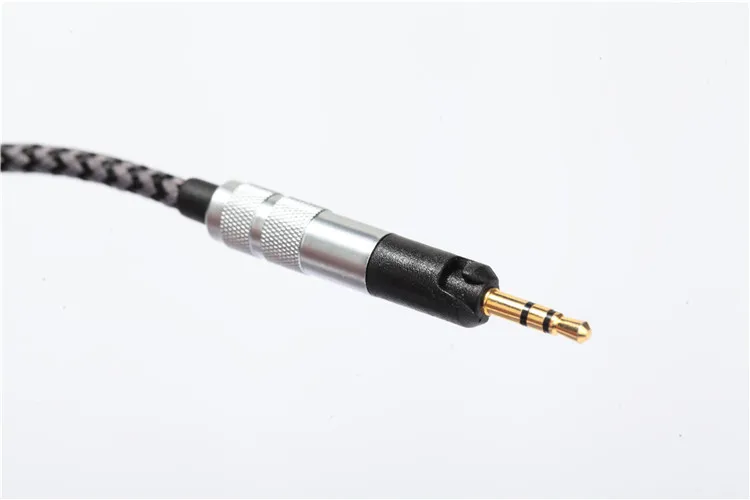 Сменный кабель для наушников, гарнитура 3,5 мм до 2,5 мм, стерео, бас, аудио кабели с микрофоном для SH HD598 HD558 HD518 HD 598 наушники