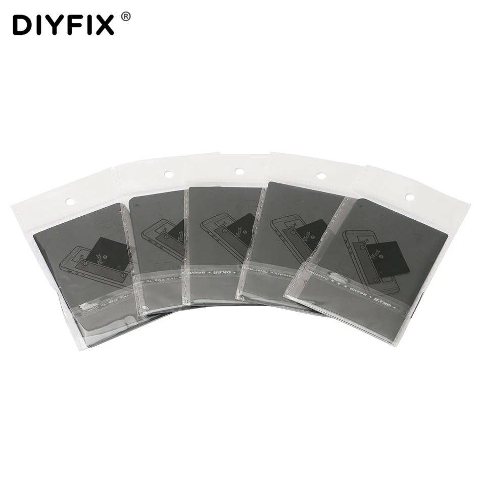 5 ชิ้นซ่อมโทรศัพท์มือถือเครื่องมือเปิด Pry แบตเตอรี่ DIY ถอด Tough พลาสติกที่มีประโยชน์สำหรับ iPhone Samsung เครื่องมือชุด