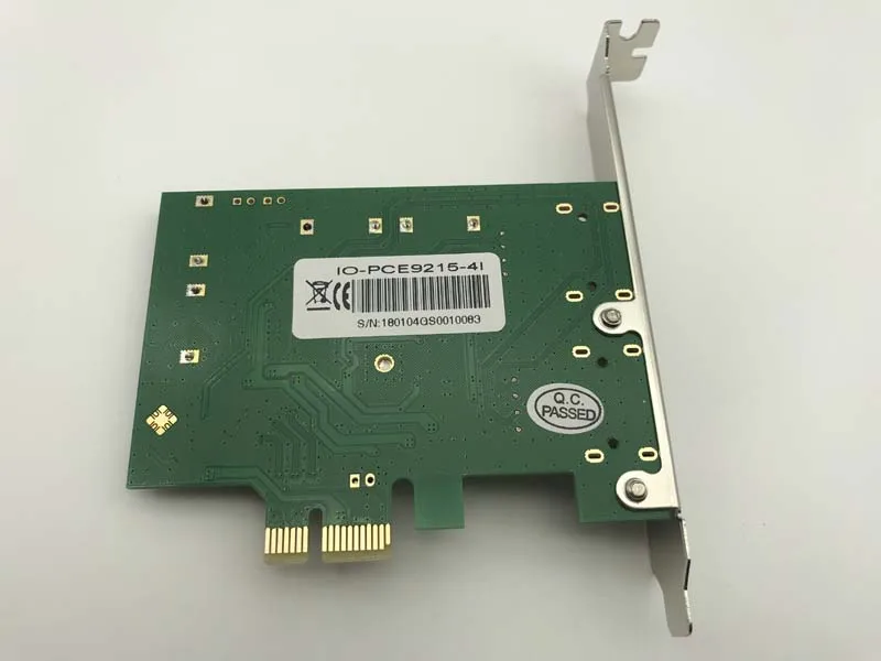 Placa de expansão sata 3.0, de alta qualidade, 6 gb/s, 88se9215, 4 portas, interno, pci-express