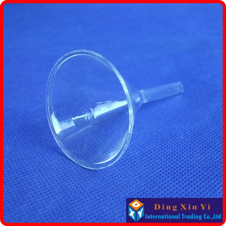 (4 pieces/lot) 40mm funnel,Laboratory glass triangle funnel,Diameter of 40 mm