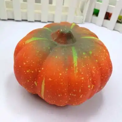 Voedsel 15Cm Pompoen Fruit Groente Speelgoed Model Simulatie Educatief Kinderen Pretend Speelhuis Speelgoed Voor Hallowmas Schuim Nep