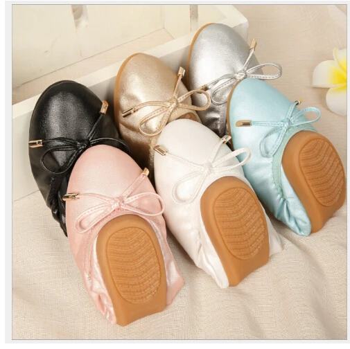 

Flat comfortable soft bottom women's shoes round head sweet bowknot shoes big yards for women's shoes 41-45