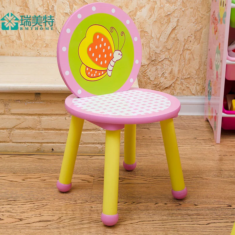 The new children's cartoon nursery baby chairs desk study tables and chairs ensemble Writing desks and chairs