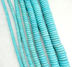 4.6.8.10.12.14MM Natural stone Turquoises Beads DIY Beads For Bracelet Necklace Jewelry Making Wholesale T1