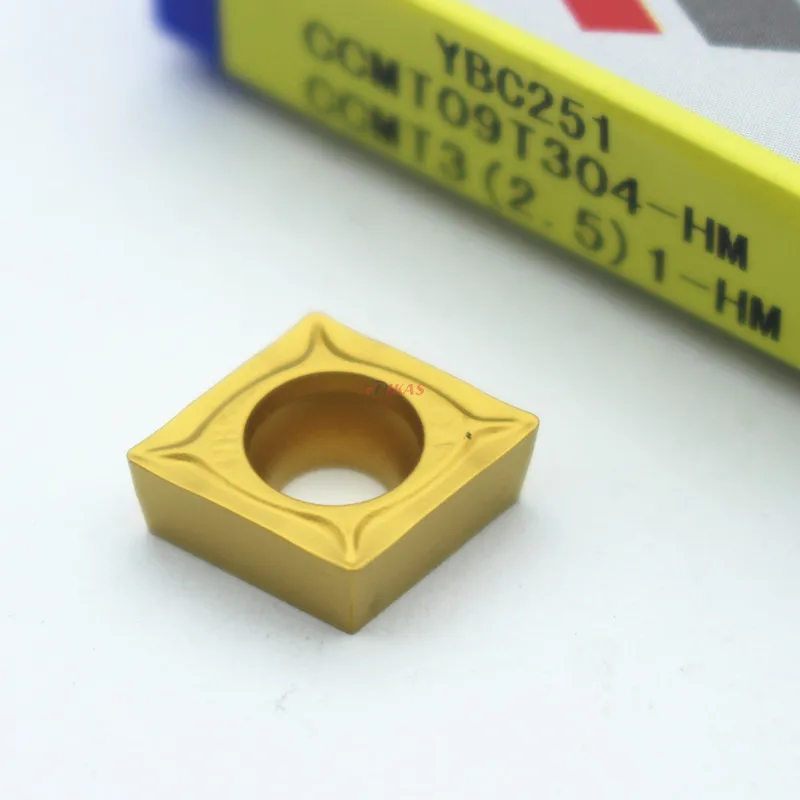 free shipping CCMT09T304/08 HM YBC251 Internal Turning Tools Carbide inserts Cutting Tool CNC Tools Lathe tools Lathe cutter