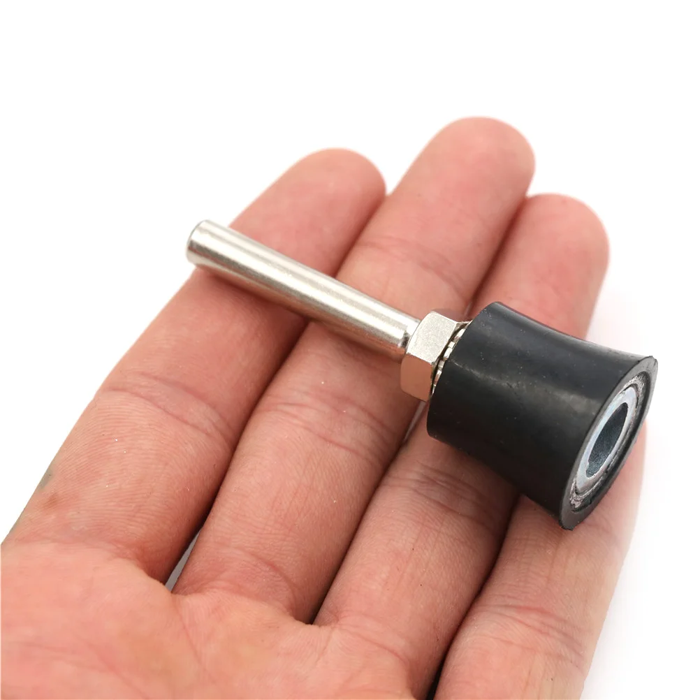 1PCS 1 "Schleifen Disc Halter Roloc Rolle & Lock Rotary Pad Halter 6mm Schaft Schleif Disc Halter für Roloc Polieren Schleif Scheiben