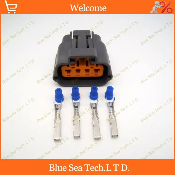 5 sets 4 Pin/way 2.2mm,Car Waterproof Electrical connector,Auto oxygen sensor plug for Honda,Toyota,car Motorcycle ect.