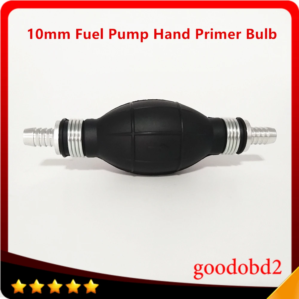 10mm Fuel Pump Hand Primer Bulb All Fuels Length Used For Cars Ship Boat Marine Fuel Pump Primer Bulb Hand Primer Pump Diesel