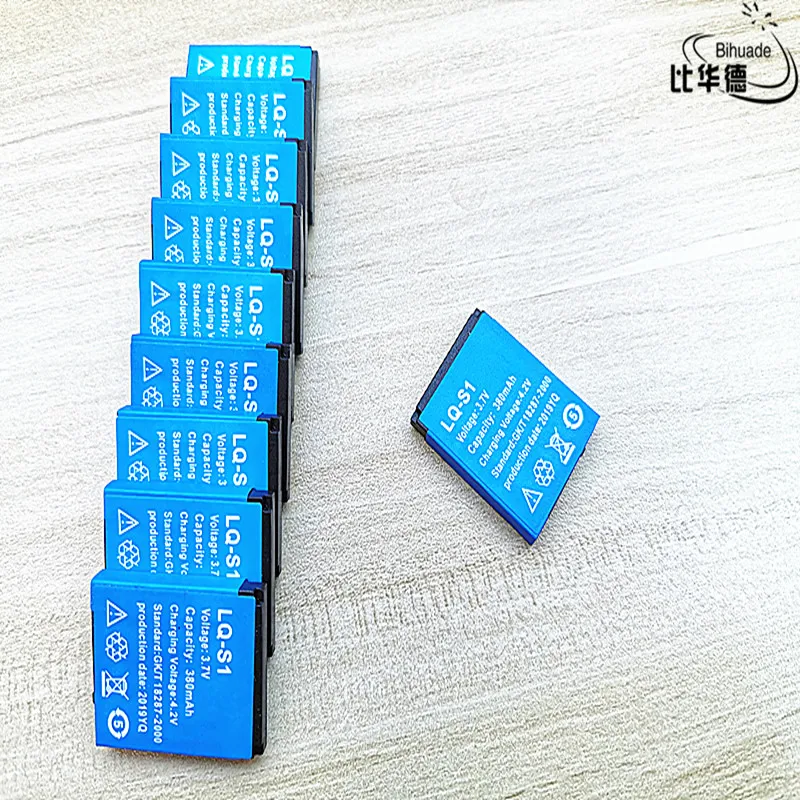 Batería de polímero de iones de litio para reloj inteligente DZ09, batería recargable de 2019 mAh, 3,7 de buena calidad, duradera, LQ-S1