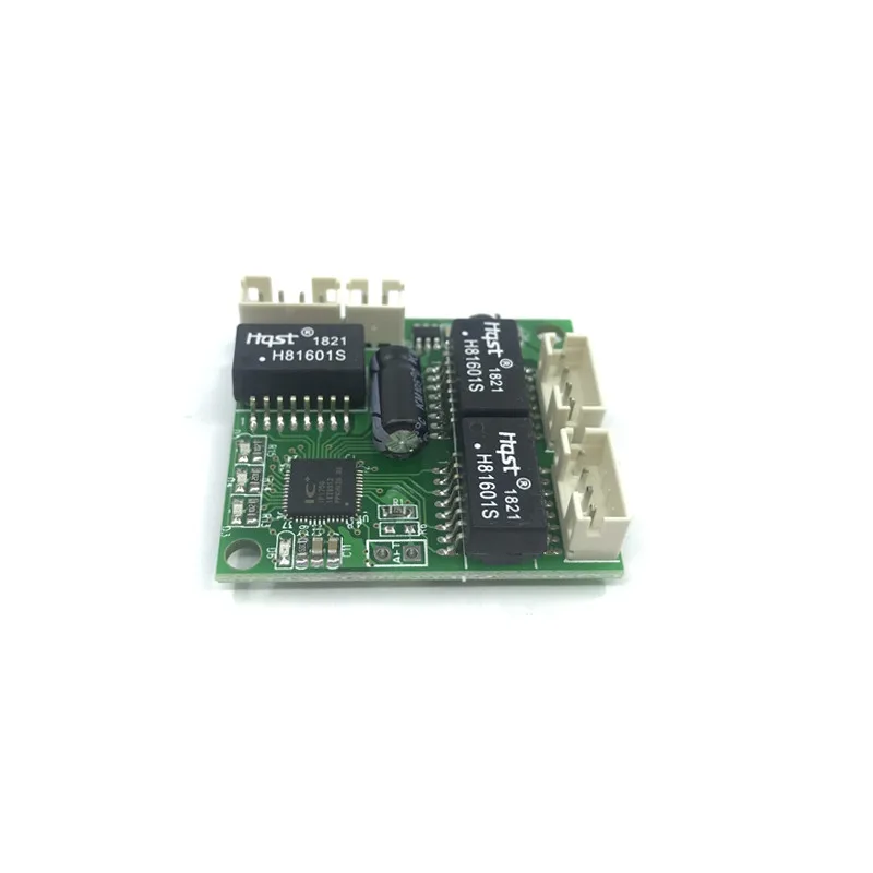 Mini PBCswitch module PBC OEM module kích thước nhỏ 3/4 Cổng Mạng Thiết Bị Chuyển Mạch Pcb Board mini ethernet mô-đun chuyển đổi 10/100 Mbps