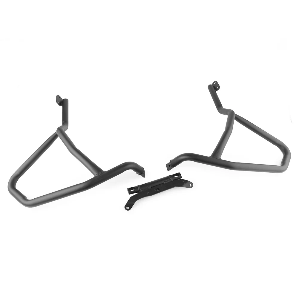 Motorrad Schwarz Stoßstange Oberen Crash Bar Extensions Motor Schutz Für BMW G310R 2018 / G310GS 2017 2018 Motorrad Zubehör