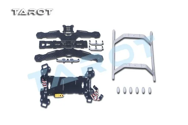 TAROT Mini 250 Carbon Metal Quad copter main frame Kit scheda PCB integrata TL250A