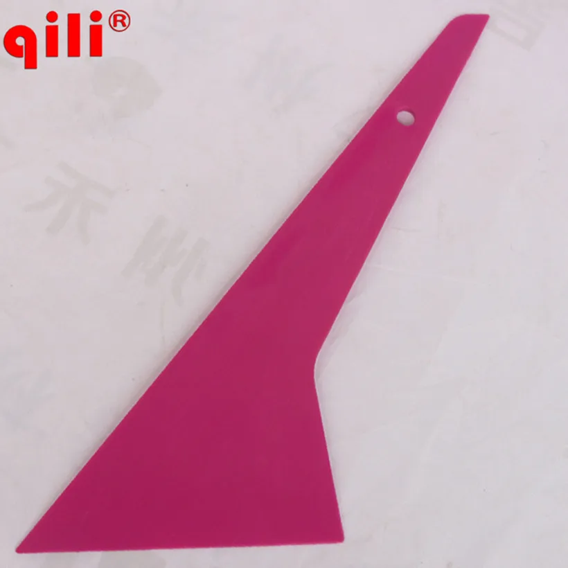 Wholesale! Squeegee Car Qili QG-50 Oblique Mouth Plastic Triangular Scraper Tool Film Sticker Tools Film Scraper