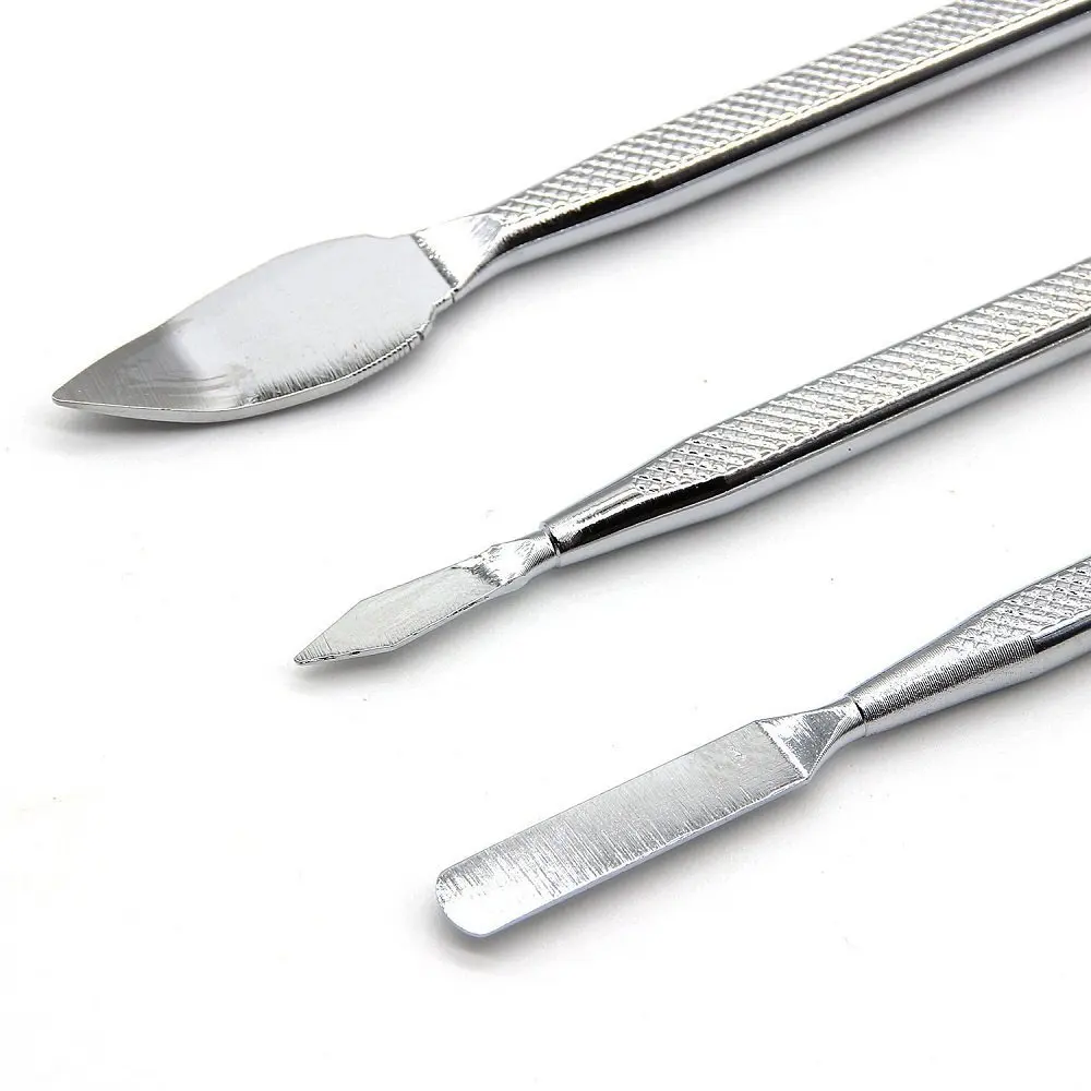 3 In 1 Rvs Spudger Set Voor Iphone Ipad Ipod Laptop Prying Opening Mobiele Telefoon Reparatie Tool Kit Hand tool Sets