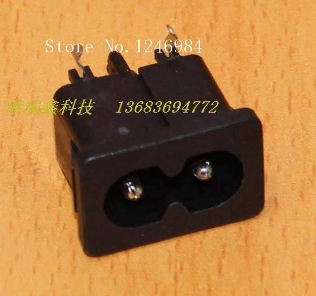 [SA]STEADY AC outlet AC power outlet two core character of small curved legs welded plate holder 2121-3-PP--100PCS/LOT