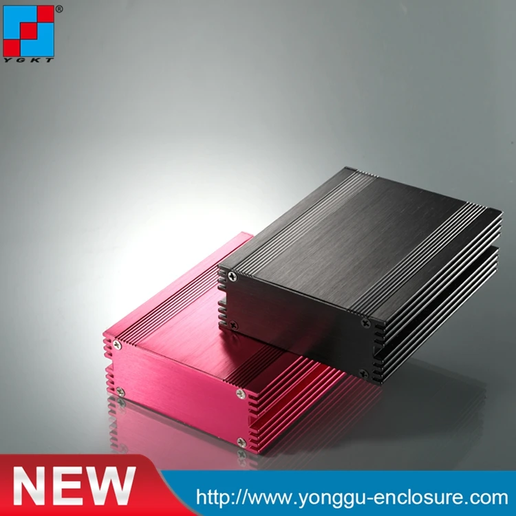 

90*35-115 mm (w x h -d free ) Aluminum Extrusion Enclosure Case aluminium electrical enclosures supplier