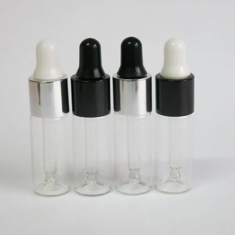 wholesale 500 x 5ml glass bottle with pipette dropper, 5cc dropper glass bottle, clear glass bottle