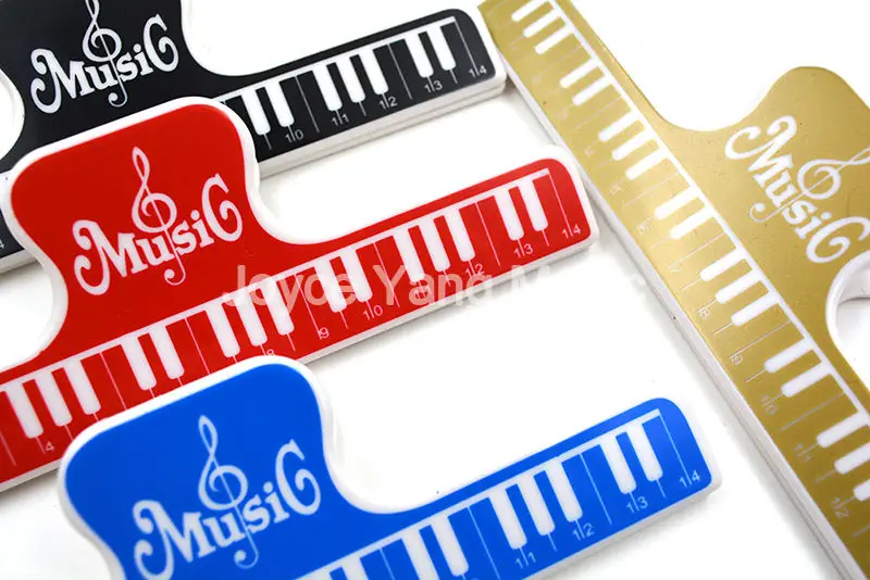 Niko Music Book Note Paper Ruler Sheet Music Spring Clip Holder For Piano Guitar Violin Viola Cello Performance Practice