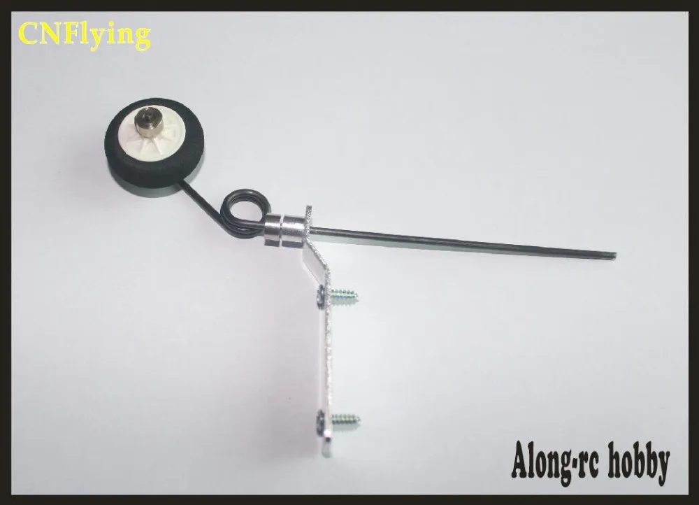 3 pièces adaptées pour avion RC 40-60 Cass 30-70E, ensemble de train d'atterrissage en aluminium avec roue de 25mm, pièces de rechange pour modèles de bricolage