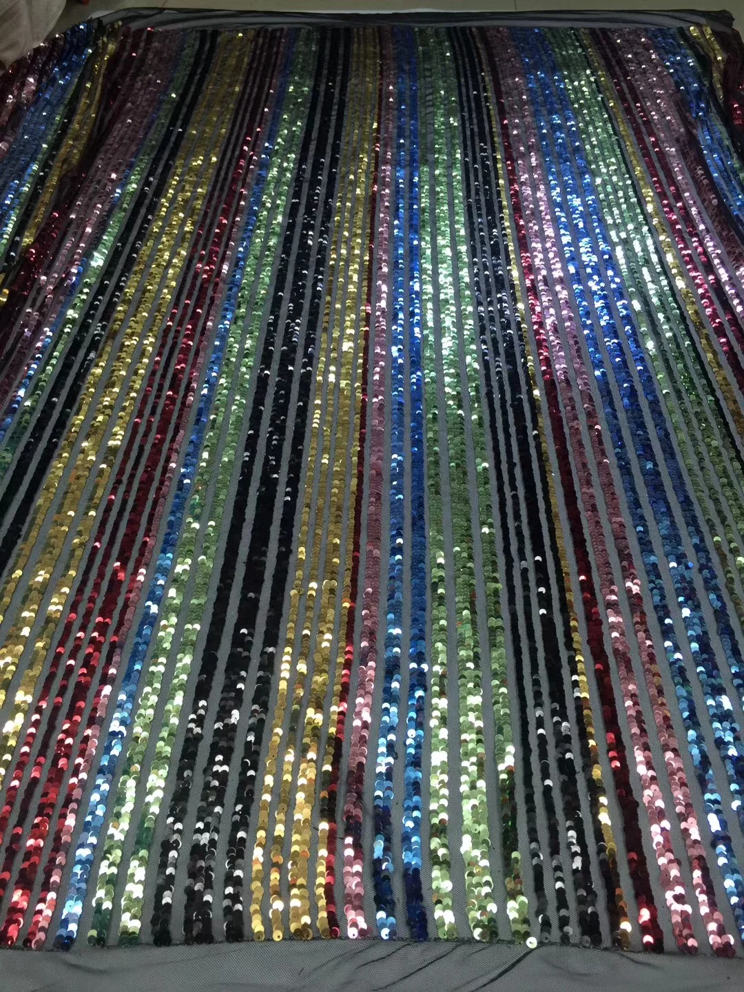 

Luxury African Lace Fabric High Quality French Guipure Lace Fabric 2021 New Arrival Sequins Lace Fabric For Party X19712