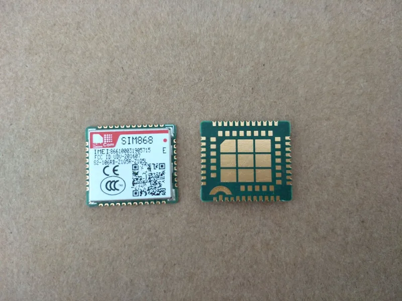 SIMCOM-pata de cabra GSM/GPRS GNSS, cuatro bandas, GPS/GLONASS/BDS, 4,0, PXP/FMP y BT3.0, Pin a Pin SIM868