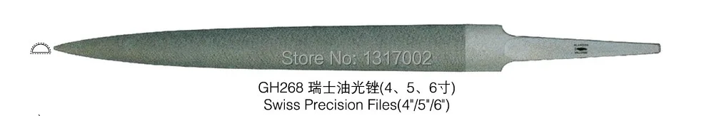 

1pc/lot Gh268 4'' Swisses Precision Files, Rotary Tools & Accessories,gold Jewelry Engraving Fixing Files Needle