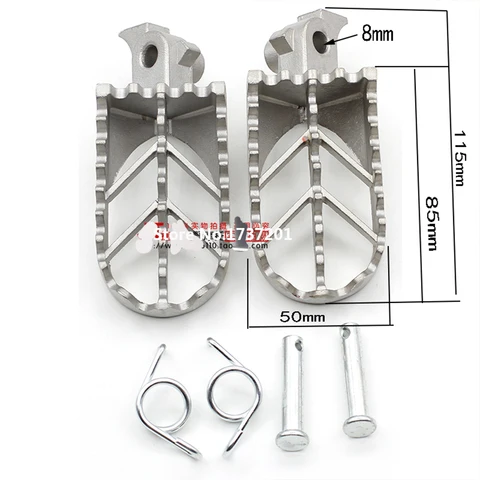 Подножки для мотоцикла, подножки из нержавеющей стали для мотоцикла CRF50 XR50 XRF70 CRF70, для мотокросса