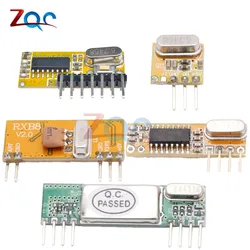 433Mhz Superheterodyne Wireless Receiver Module RXB12/RXB14/RXB8/RXC6/RXB6 for Arduino AVR 3.3 -5.5V