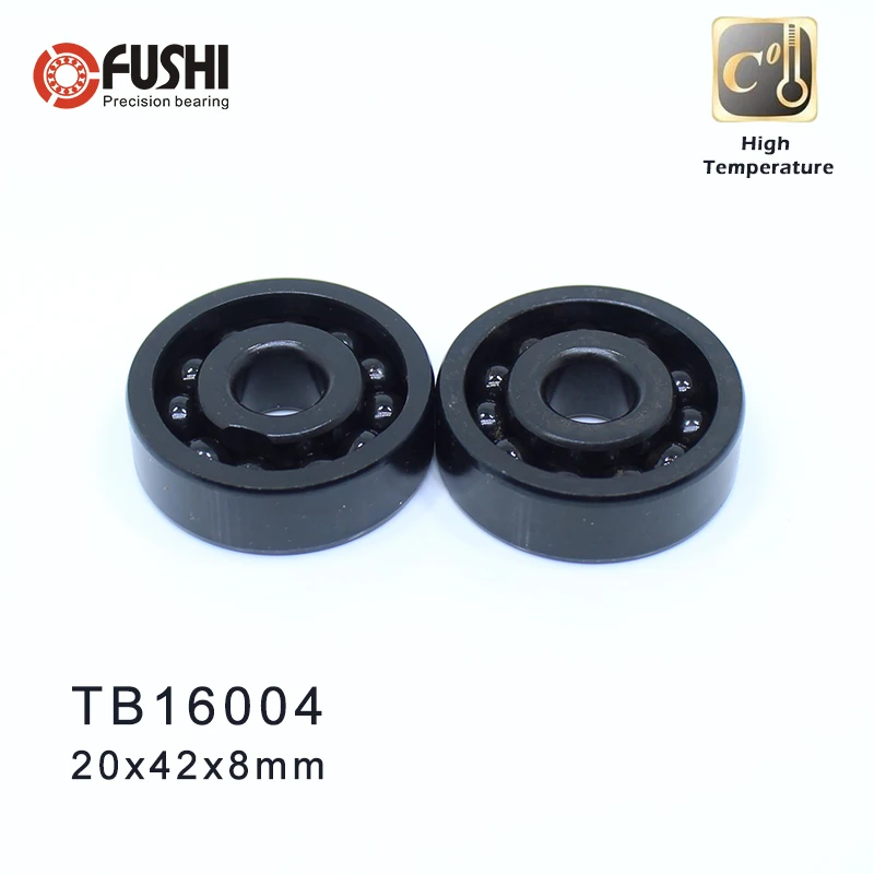 

16004 High Temperature Bearing 20*42*8 mm ( 2 Pcs ) 500 Degrees Celsius Thin Section Bearings Full Ball Bearing