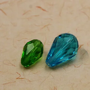 Cam boncuk kristal gözyaşı damlası şeklinde en kaliteli boncuklar için, 10x15mm, kendin yap modası için 10 parça, el sanatları, perde, bilezikler, mücevherler Windows sunroom için en iyi 4 panjur satışı-no. 3
