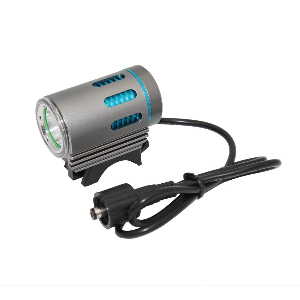 XM-L2 LED Bicycle flashlight Bike DC Port Front Lamp Head Bicycle Bike Lamp Light Headlight Torch 4 Mode Flashlight