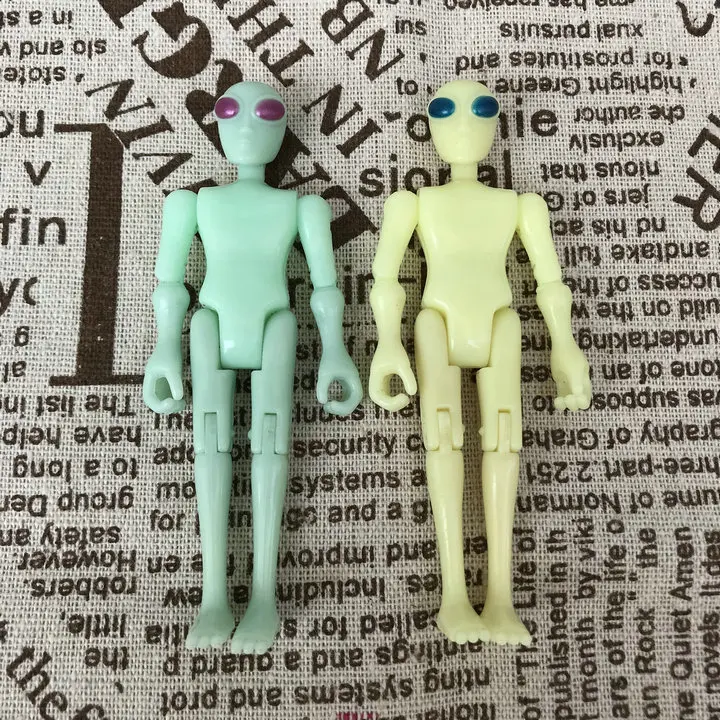 3.75inch  pvc   figure  alien model  toy  2pcs/set junction  movable