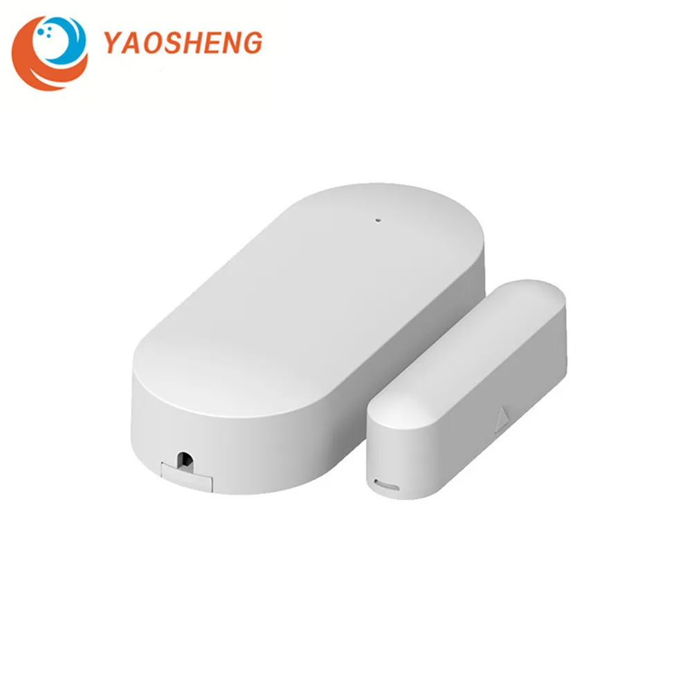 Tuya Smart Home Alarm Security System Wireless Door Detector Window Sensor For 433MHz Home Security Connected Alarm System