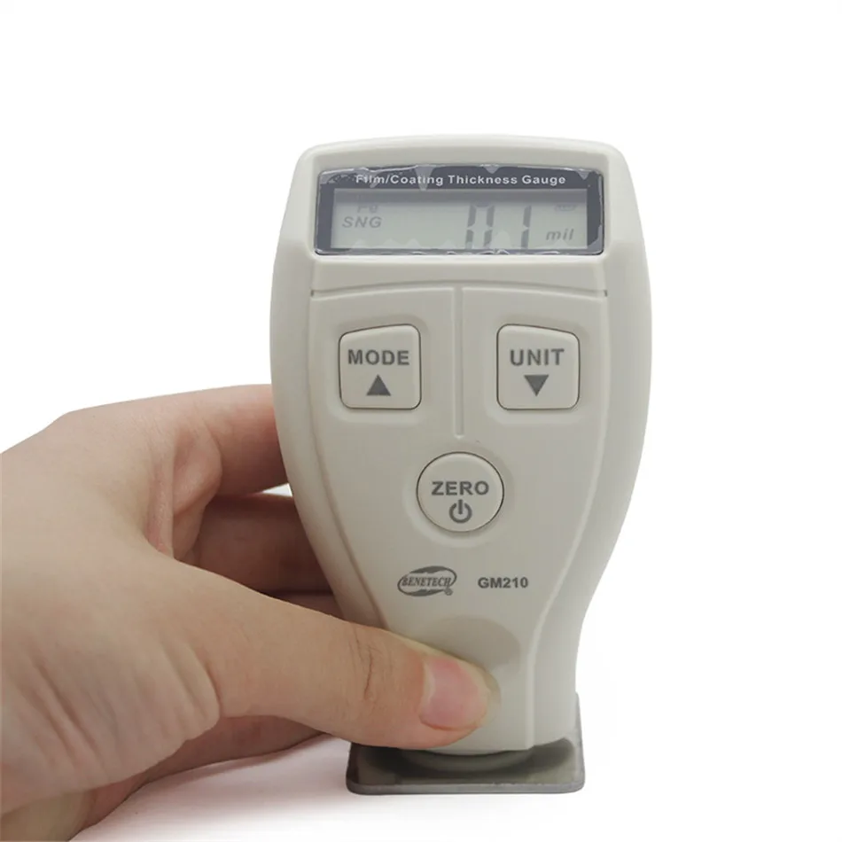 Film Coating Thickness Gauge Meter Width Thickness Measuring Instruments for non-magnetic surface coating