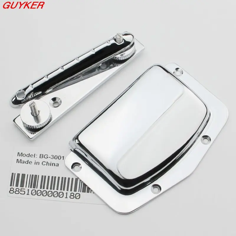 Adjustable Fixed Chrome Bridge Tailpiece For Vintage Electric Guitar Replacement Tool And Cover