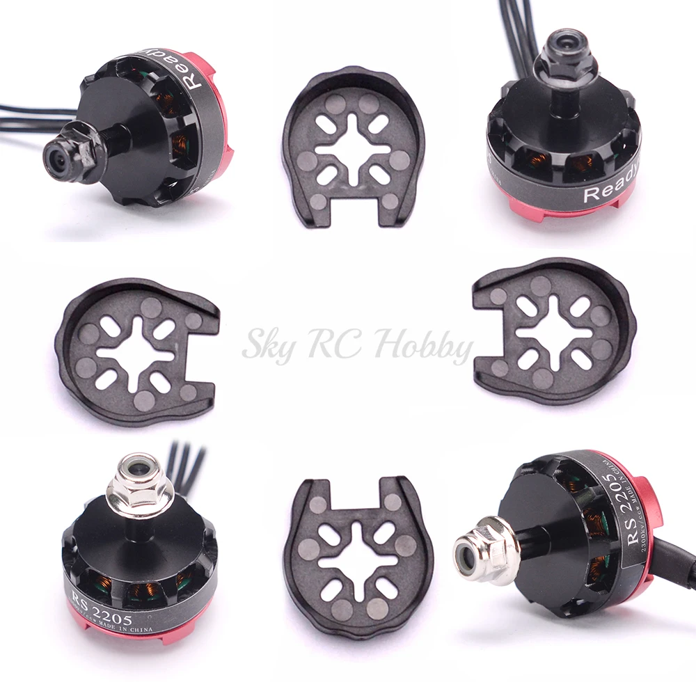 4pcs/lot RS2205 2300kv Brushless Motor RS 2205 For FPV RC Racing Drone Quad QAV-R Martian II 220mm QAV-X 214mm