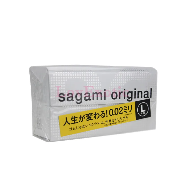 Japanese Original Sagami 002 L Size Ultimate New Non-Latex Condom Ultra Thin Condom Sex Products for Men