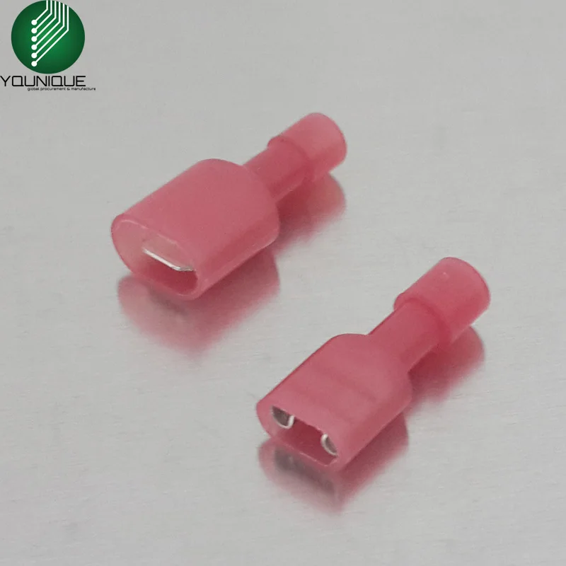 6.3mm Male Female Spade Quick Disconnect Wire Connectors 1/4\