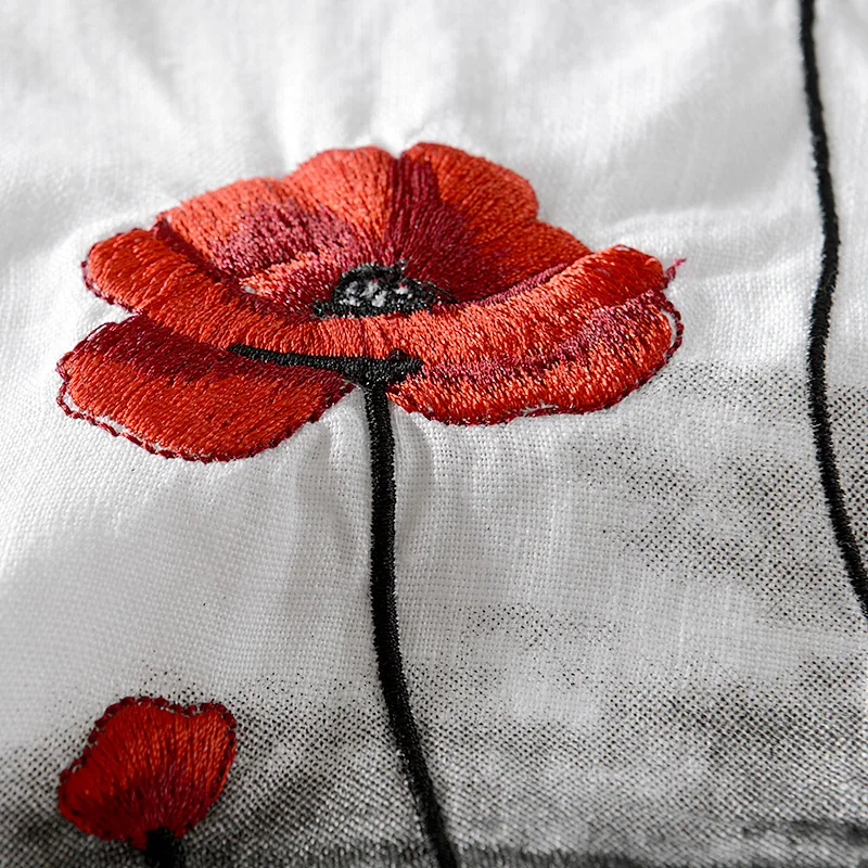 

Бренд Suehaiwe, льняная футболка с цветочной вышивкой, мужская белая льняная футболка с круглым вырезом, M-3XL, свободная дышащая футболка, мужская майка