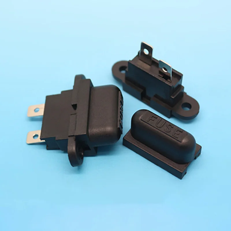 車,ボート,トラック用の標準ヒューズホルダーボックス,カバー付き,30a,5個