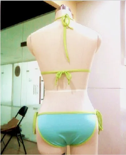 Haganai Kashiwazaki Sena / Kousaka kirino Anime Bikini BlueCustom Made Cosplay Swimsuit